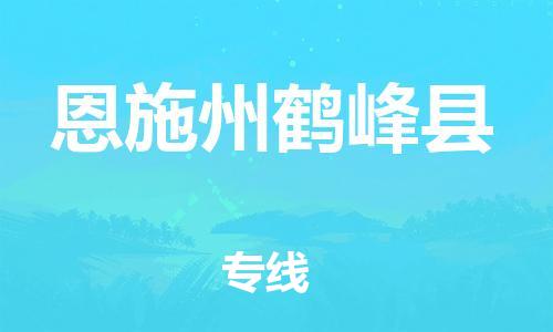 邯鄲到恩施州鶴峰縣物流公司-五金交電運(yùn)輸專(zhuān)線-「保價(jià)運(yùn)輸」