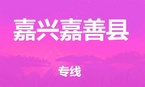 邯鄲到嘉興嘉善縣物流專線-食品飲料運(yùn)輸專線-全境派送