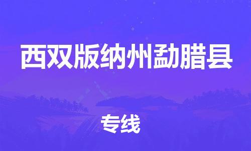 邯鄲到西雙版納州勐臘縣物流專線-日用品運(yùn)輸專線-費(fèi)用價(jià)格